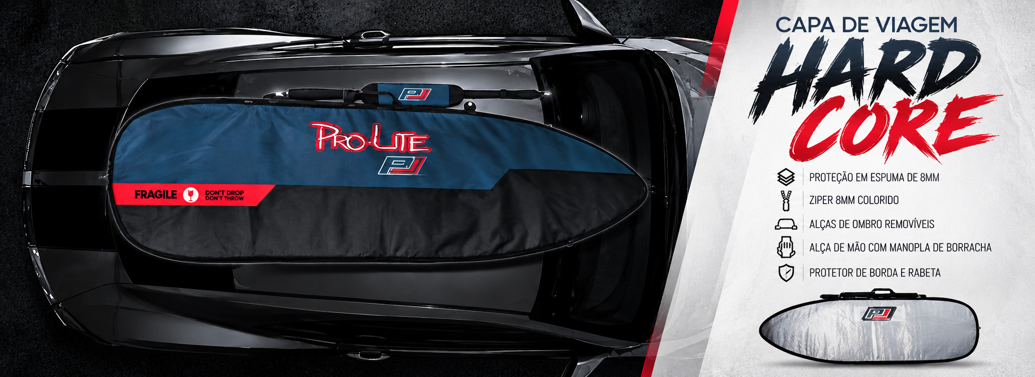 Capas refletivas Pro-Lite para pranchas de surf